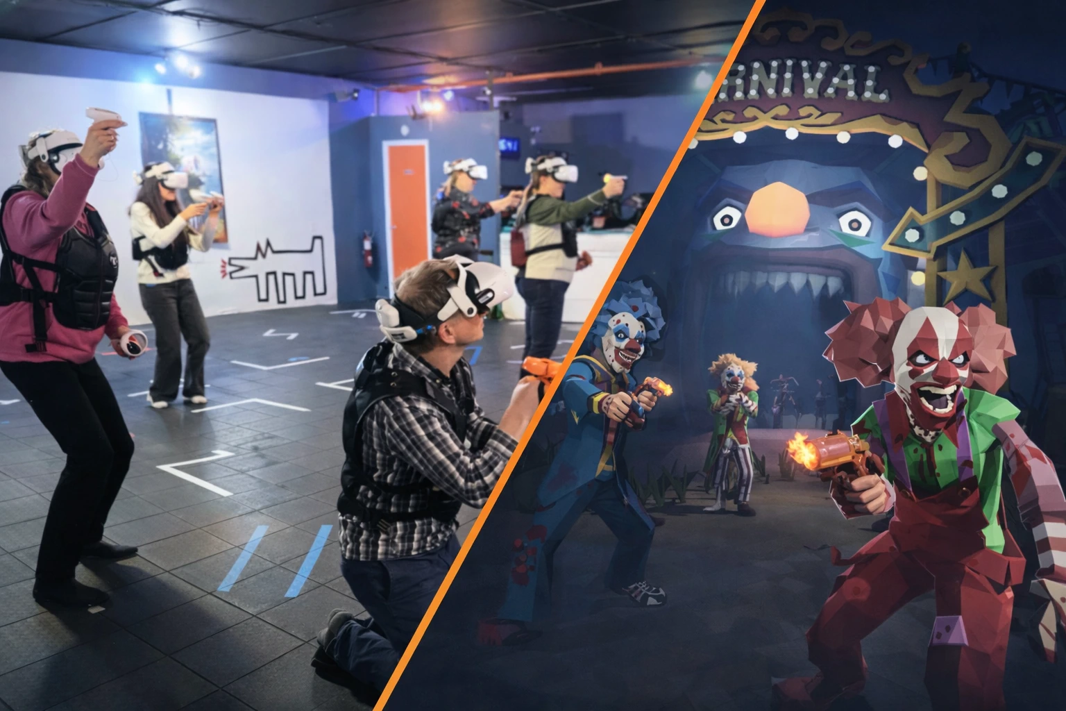 Free-Roam Virtual Reality Arena in Strathroy